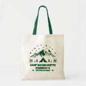 Groene Kamp Bachelorette  Tote Bag (Voorkant)