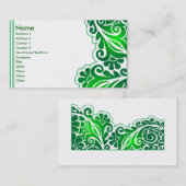 Groene kant_4 visitekaartje (Voorkant / Achterkant)