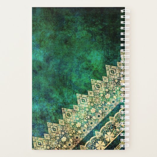 groene kant planner (Achterkant)