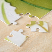 Groene Kat Jigsaw Puzzel (Zijkant)