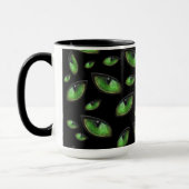 Groene kattenogen, koffie-Mok Mok (Links)