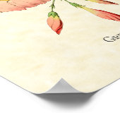 Groene Keelkolibrie  Kunst Poster (Hoek)