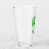 Groene Keltische levensboom Glas (Rechts)