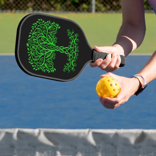 Groene Keltische levensboom Pickleball Paddle (Insitu)