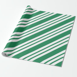 Groene kerst snoep pepermunt inpakpapier