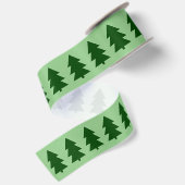 Groene kerstbomen lint (Achterkant)