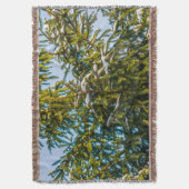 Groene kerstboom in sneeuw deken (Voorkant Verticaal)