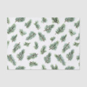 Groene Kerstboom Tissuepapier (Voorkant)