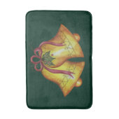 Groene Kerstklokken Badmat Badkamer Tapijt Decor (Voorkant Verticaal)