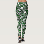 Groene kerstkoekjes leggings (Achterkant)