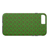 Groene Kerstmis iPhone Case (Achterkant (Horizontaal))