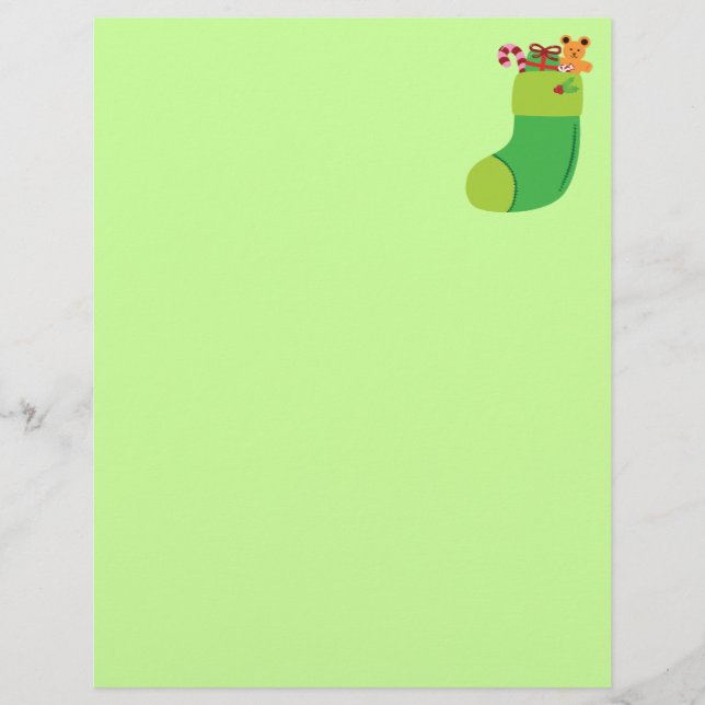 Groene kerststop (Voorkant)