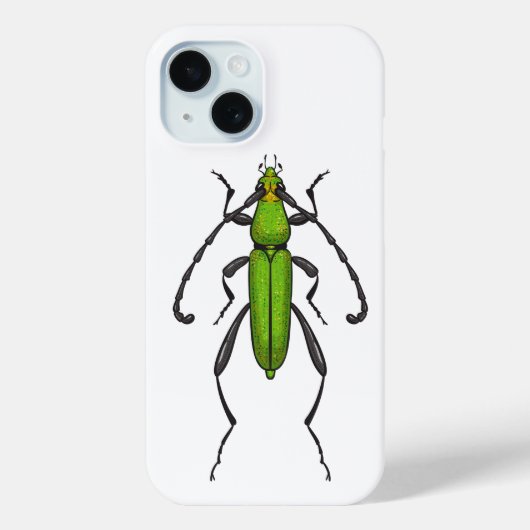 Groene kever Case-Mate iPhone case (Achterkant)