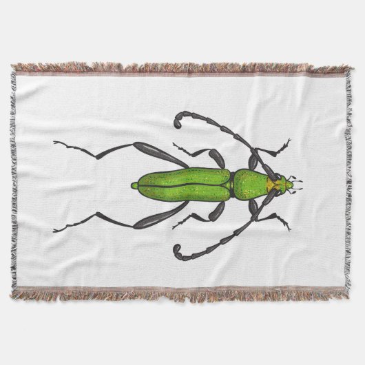 Groene kever deken (Voorkant)