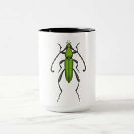 Groene kever mok