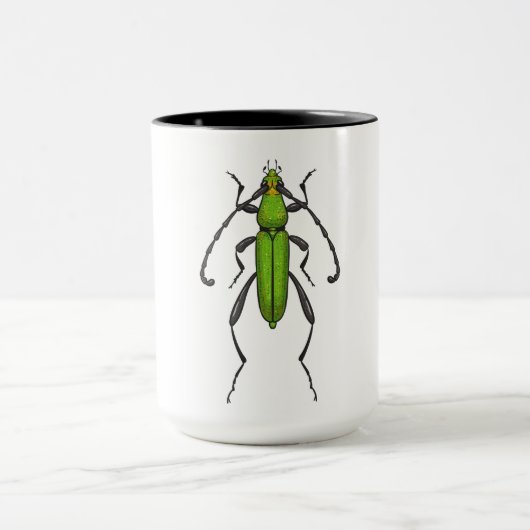 Groene kever mok (Midden)