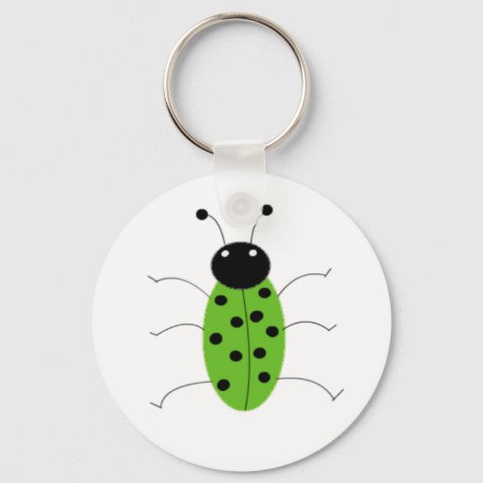 Groene Kever Sleutelhanger (Voorkant)