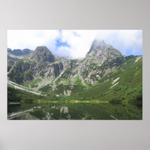 Groene Kiezmarski vijver, Tatras Poster