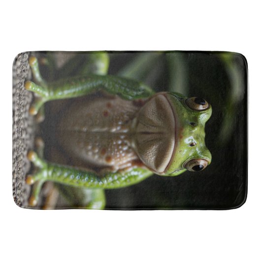 Groene kikker badmat (Voorkant)
