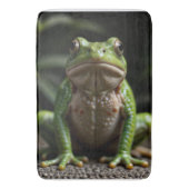 Groene kikker badmat (Voorkant Verticaal)