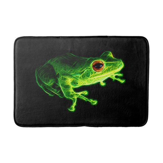 Groene kikker badmat (Voorkant)
