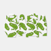 Groene kikker bedankdoosjes (Uitgevouwen)