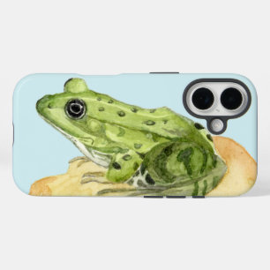 Groene kikker iPhone 16 hoesje
