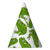 Groene kikker feesthoedjes (Rechts)