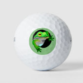 Groene kikker golfballen (Voorkant)