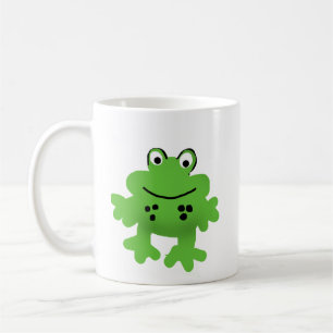 Groene kikker koffiemok