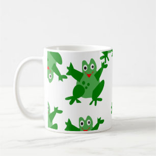 Groene Kikker Koffiemok