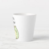 Groene kikker latte mok (Voorkant)