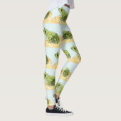 Groene kikker leggings (Rechts)
