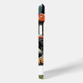 Groene Kikker op Paddestoel Custom Naam Case-Mate iPhone Case (Achterkant / Rechts)