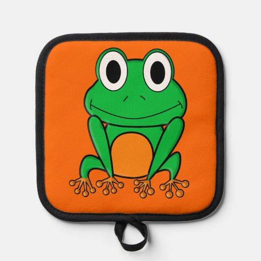 Groene kikker pannenlap (Voorkant)