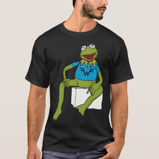 Groene kikker perfect cadeau voor fan muziek rockb t-shirt