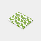 Groene kikker post-it® notes (Schuin)