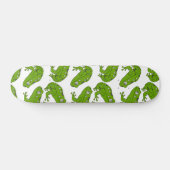 Groene kikker skateboard (Horizontaal)