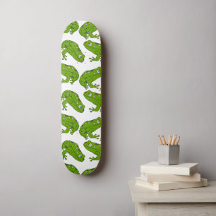 Groene kikker skateboard