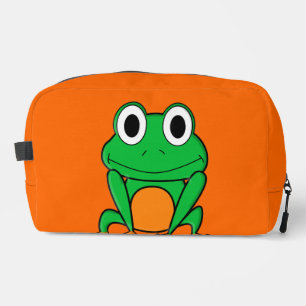 Groene kikker toilettasje