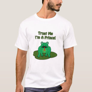 Groene Kikker - vertrouw op me, ben ik een Prins! T-shirt