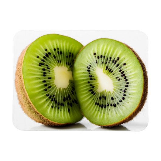 Groene kiwi-vruchten magneet (Horizontaal)