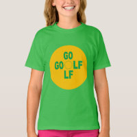 Groene klaver T-shirt Kinderen SPORT GOLF