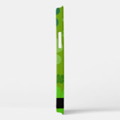 Groene Klavers, Lucky Clovers, Jouw naam Case-Mate iPhone Case (Achterkant / Rechts)
