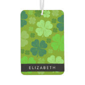 Groene Klavers, Lucky Clovers, Jouw naam Luchtverfrisser (Achterkant)