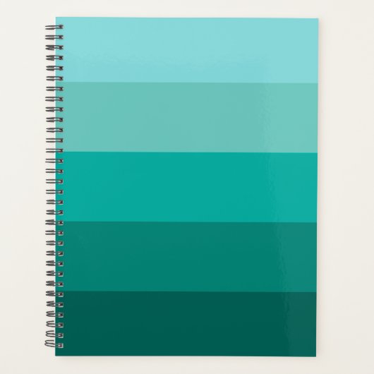 Groene kleur planner (Voorkant)