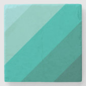 Groene kleur stenen onderzetter (Voorkant)