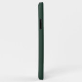 Groene Kleurblok Monogram Geometrisch Abstract Case-Mate iPhone Case (Achterkant/rechts)