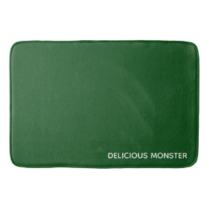 Groene kleurnaam van Delicious Monster Badmat