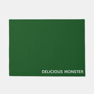 Groene kleurnaam van Delicious Monster Deurmat